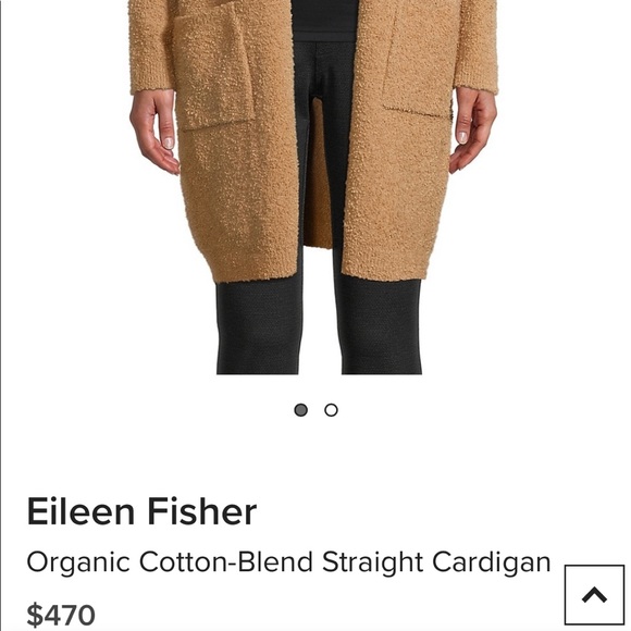 Eileen Fisher Organic Straight Cardigan - Picture 2 of 5